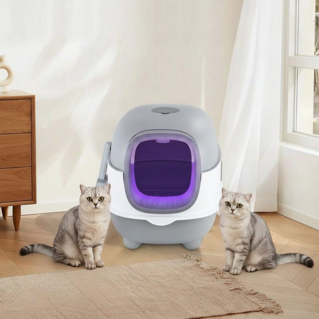 CatNest Comfort - Lettiera Chiusa con Sterilizzazione UV per Gatti