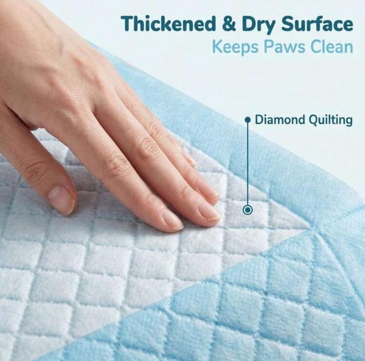 DryPaw Pads L - Traversine Assorbenti per Cani e Gatti 40 pz