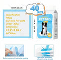 DryPaw Pads L - Traversine Assorbenti per Cani e Gatti 40 pz