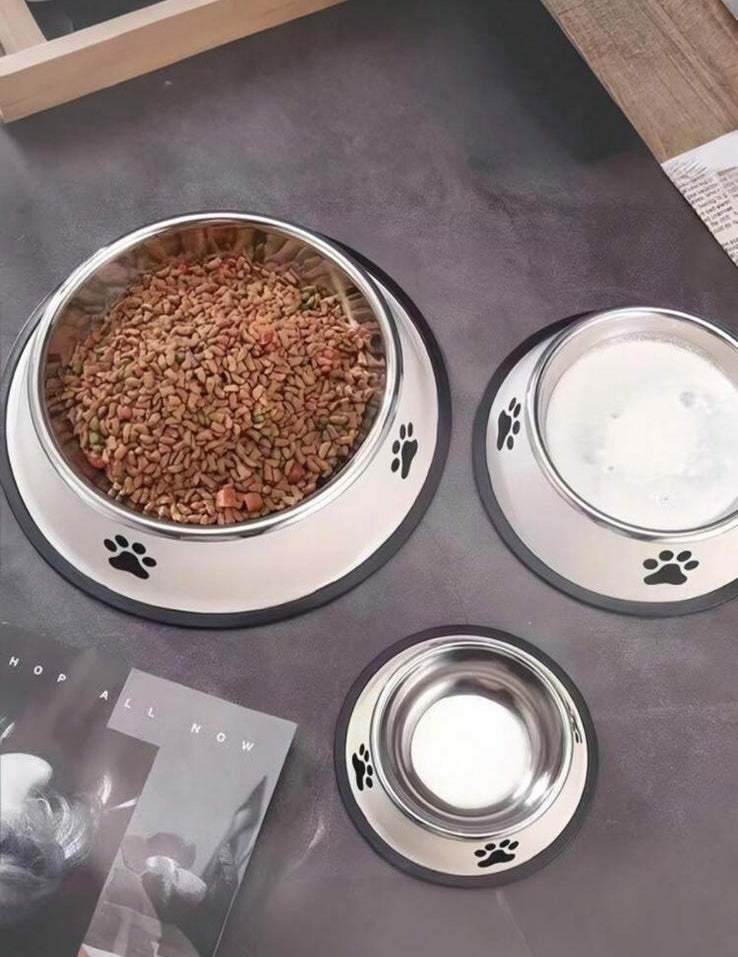 InoxPet Bowl - Ciotola in Acciaio Inox per Cani e Gatti