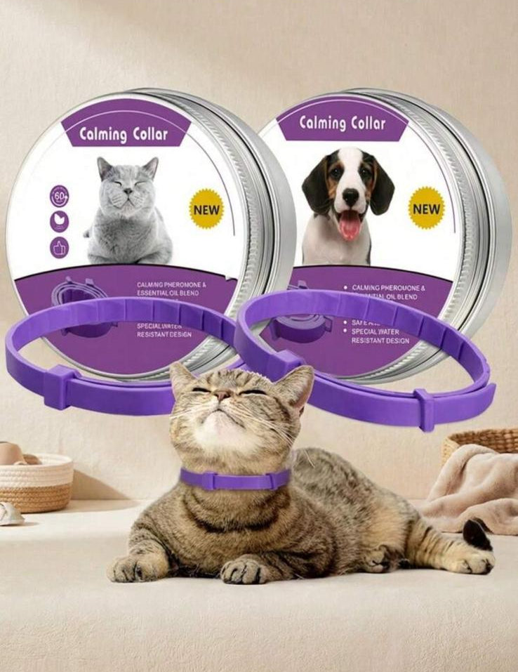 CalmiPaw Collar - Collare Calmante ai Feromoni per Cani e Gatti