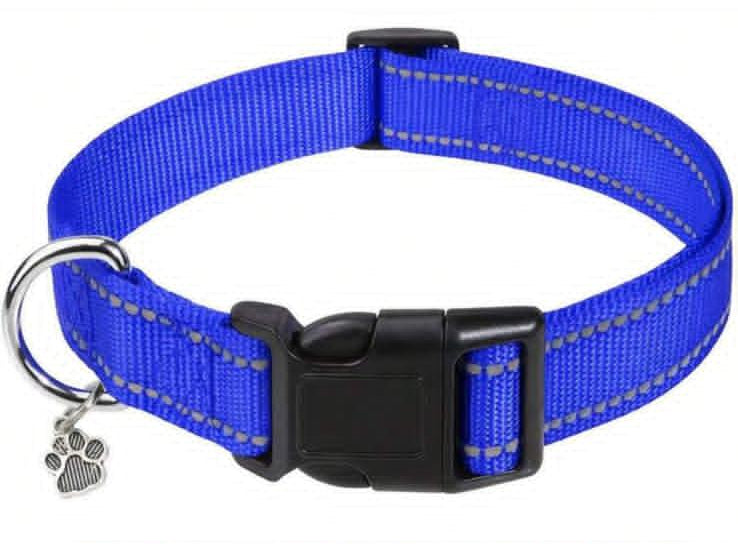 CozyWalk Collar - Collare Riflettente in Nylon per Cani