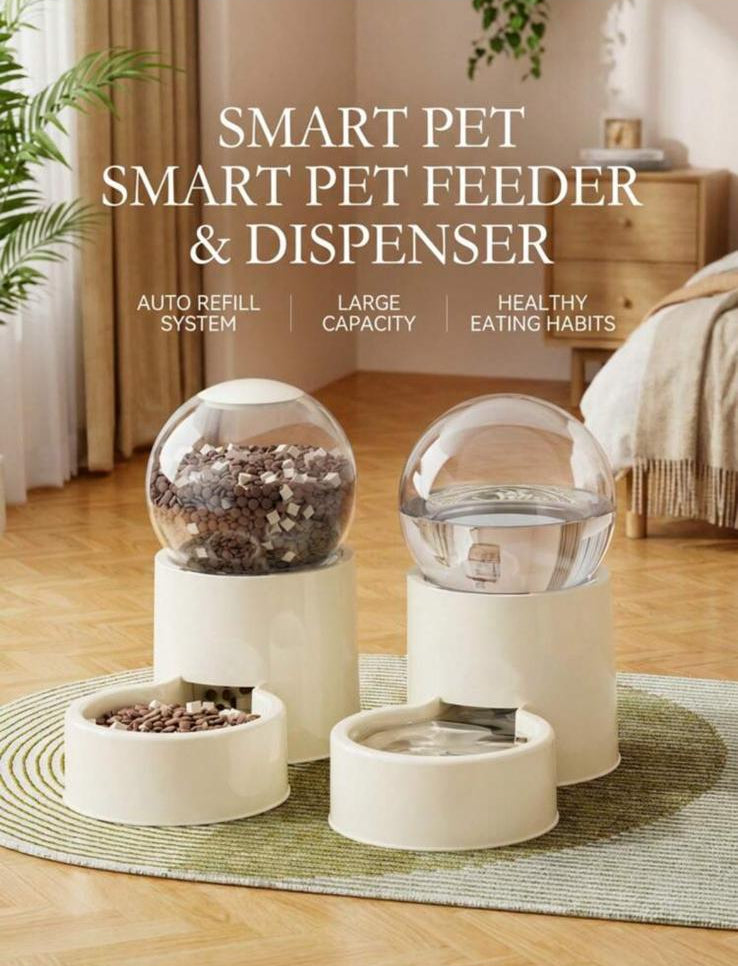 KITTYFLOW - Dispenser Acqua e Cibo per Gatti