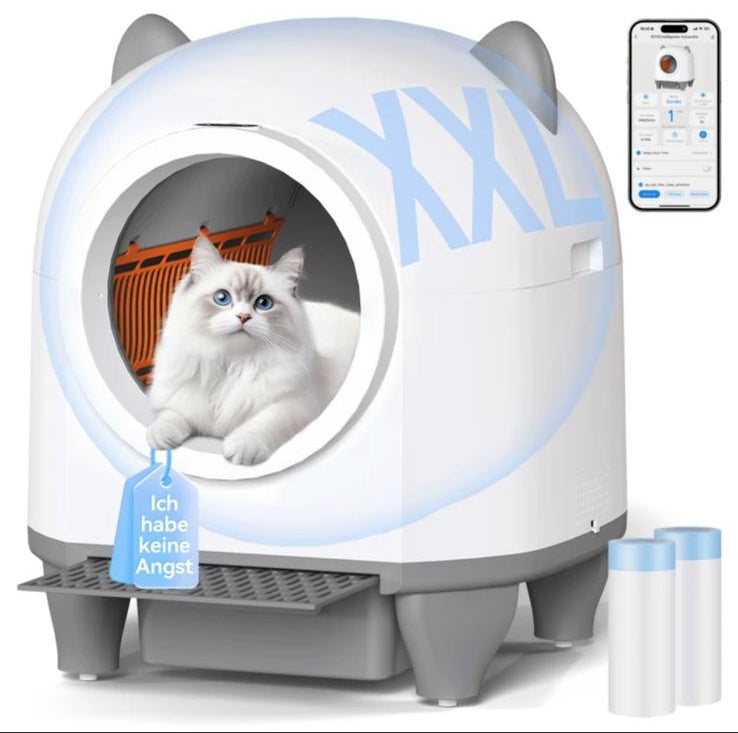 SmartPurr - Lettiera Autopulente Automatica 90Litri