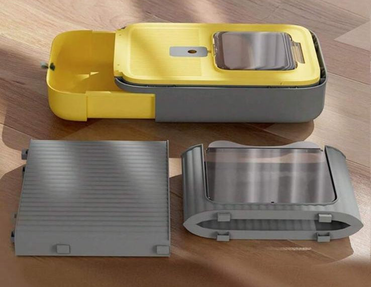 FreshBox Pure - Lettiera Chiusa Pieghevole per Gatti