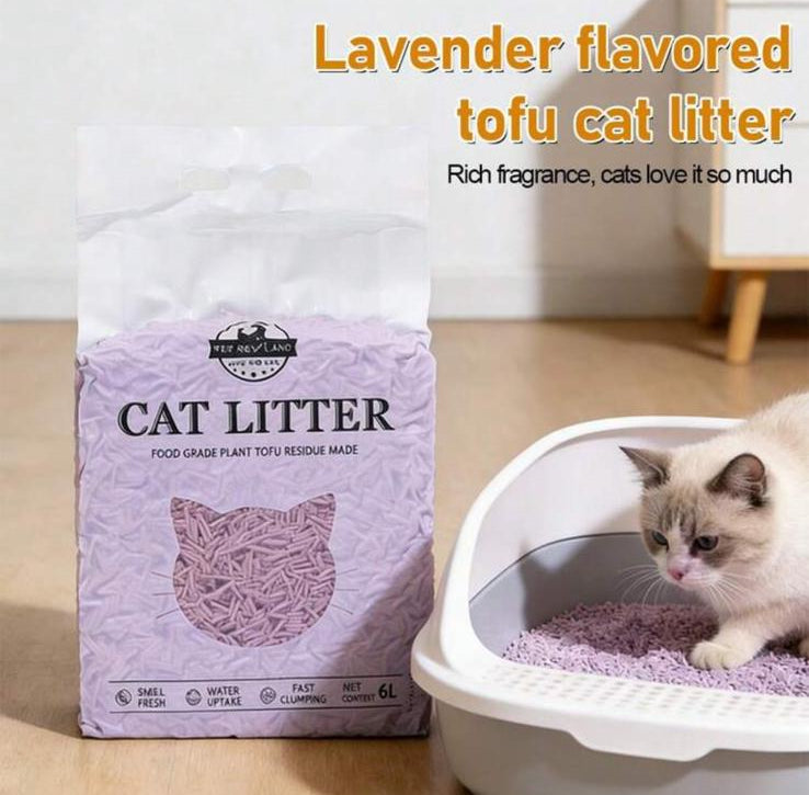 TofuLitter Pure - Lettiera al Tofu per Gatti 6L
