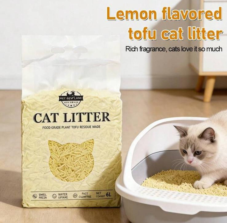 TofuLitter Pure - Lettiera al Tofu per Gatti 6L