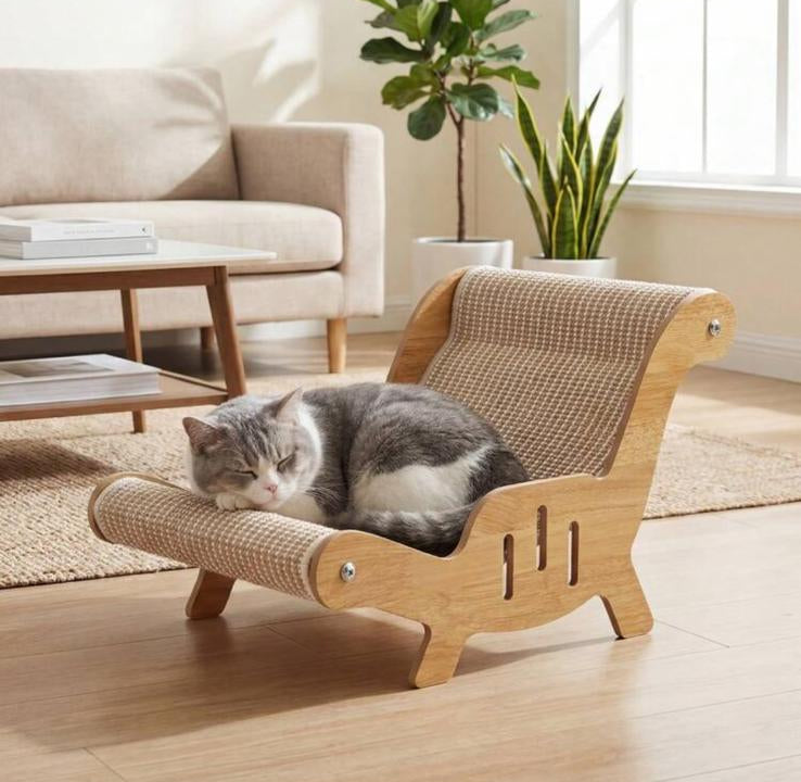 PurrNest Bed - Chaise Longue per Gatti