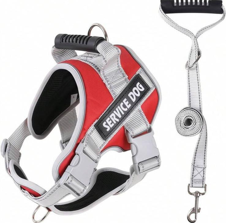 EasyWalk Pet - Pettorina Tattica per Cani con Guinzaglio Incluso