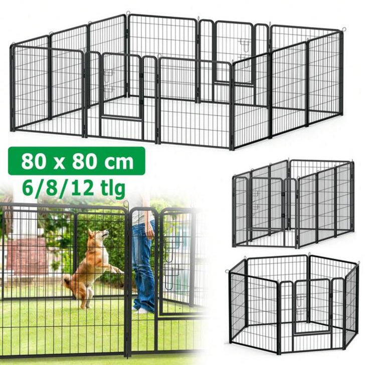 PawGuard - Recinzione Pieghevole in Metallo per Cani