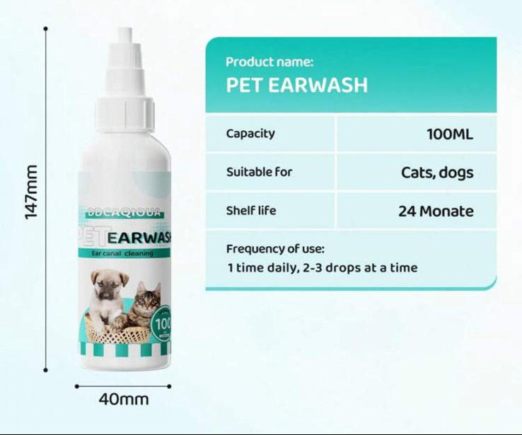 PetCare Duo - Kit Igiene Denti e Orecchie per Cani e Gatti