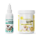 PetCare Duo - Kit Igiene Denti e Orecchie per Cani e Gatti