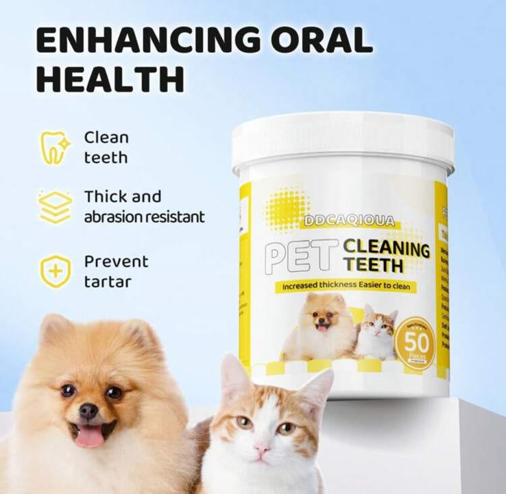PetCare Duo - Kit Igiene Denti e Orecchie per Cani e Gatti