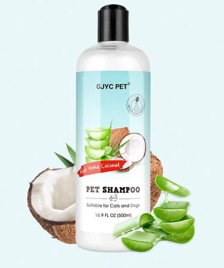 FreshCoat Aloe & Coconut - Shampoo Naturale per Cani e Gatti 500ml