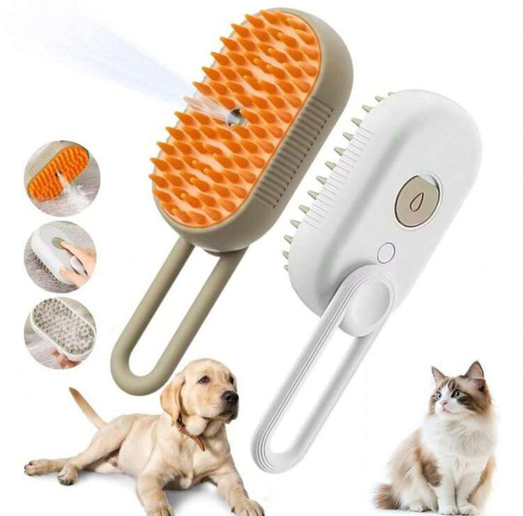 CLEANPAWS - Spazzola a Vapore Autopulente 3 in 1