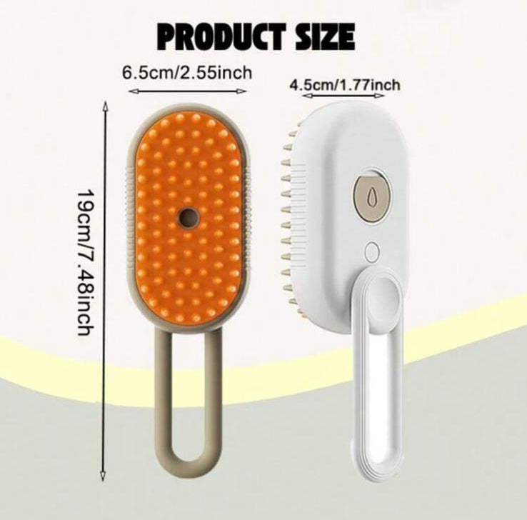 CLEANPAWS - Spazzola a Vapore Autopulente 3 in 1